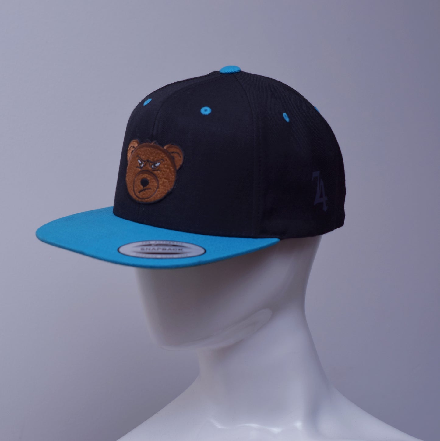 Black & Turquoise DMGD Snapback