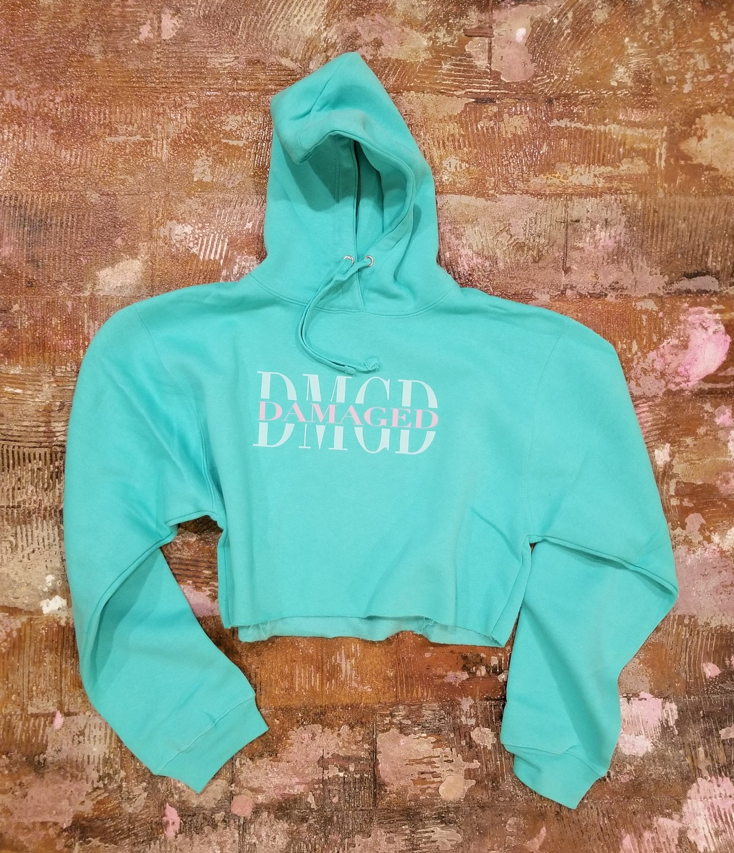 "Tiffany" Cropped Hoodie
