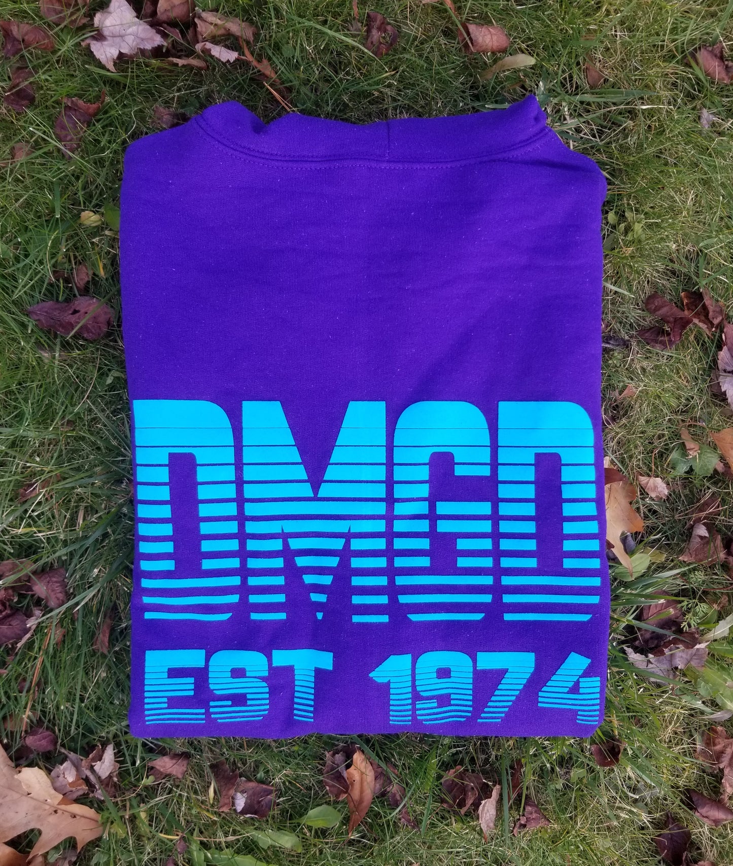 Purple w/Turquoise "DMGD" Hoodie