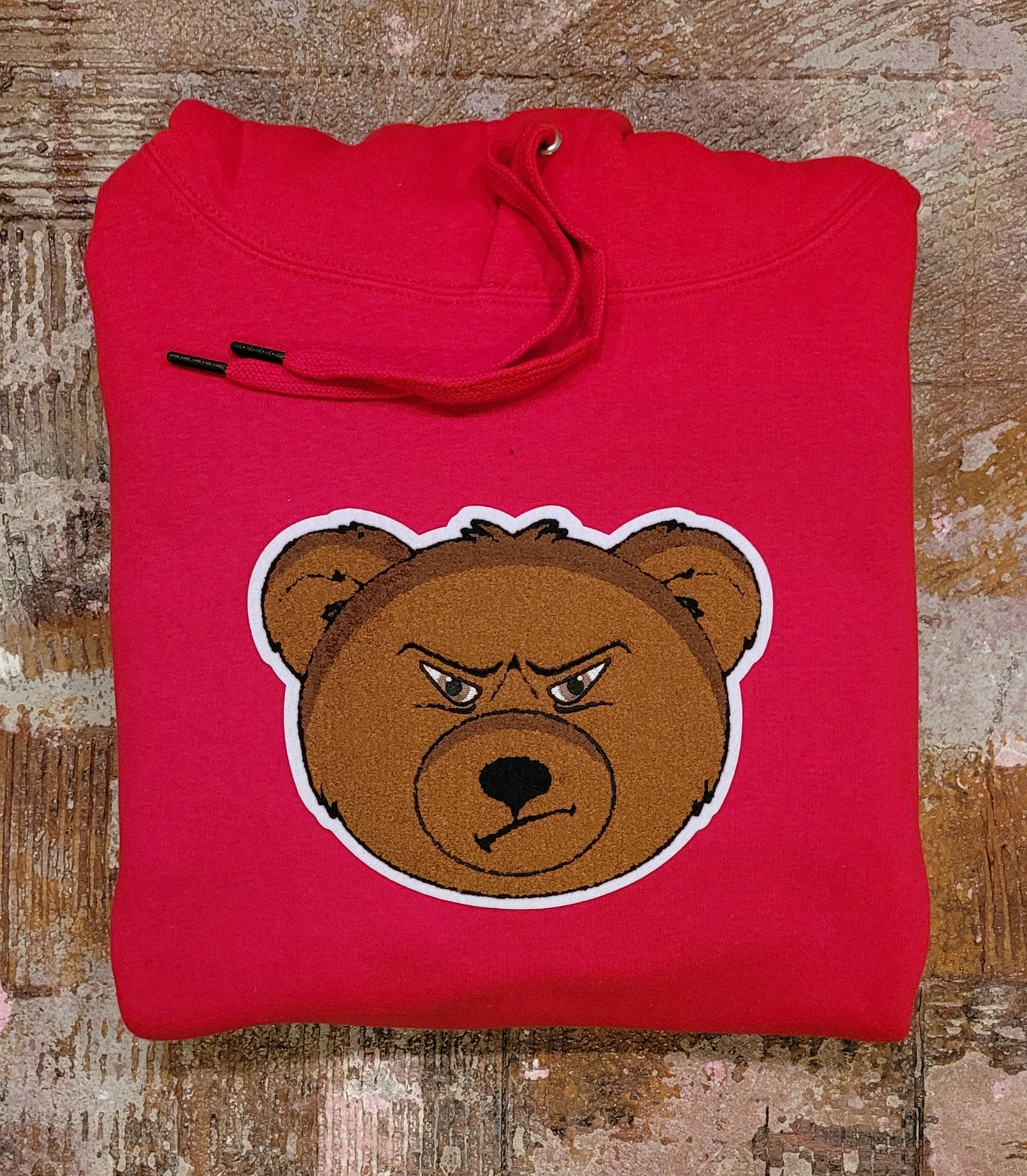 Cherry "Damaged Bear" Hoodie