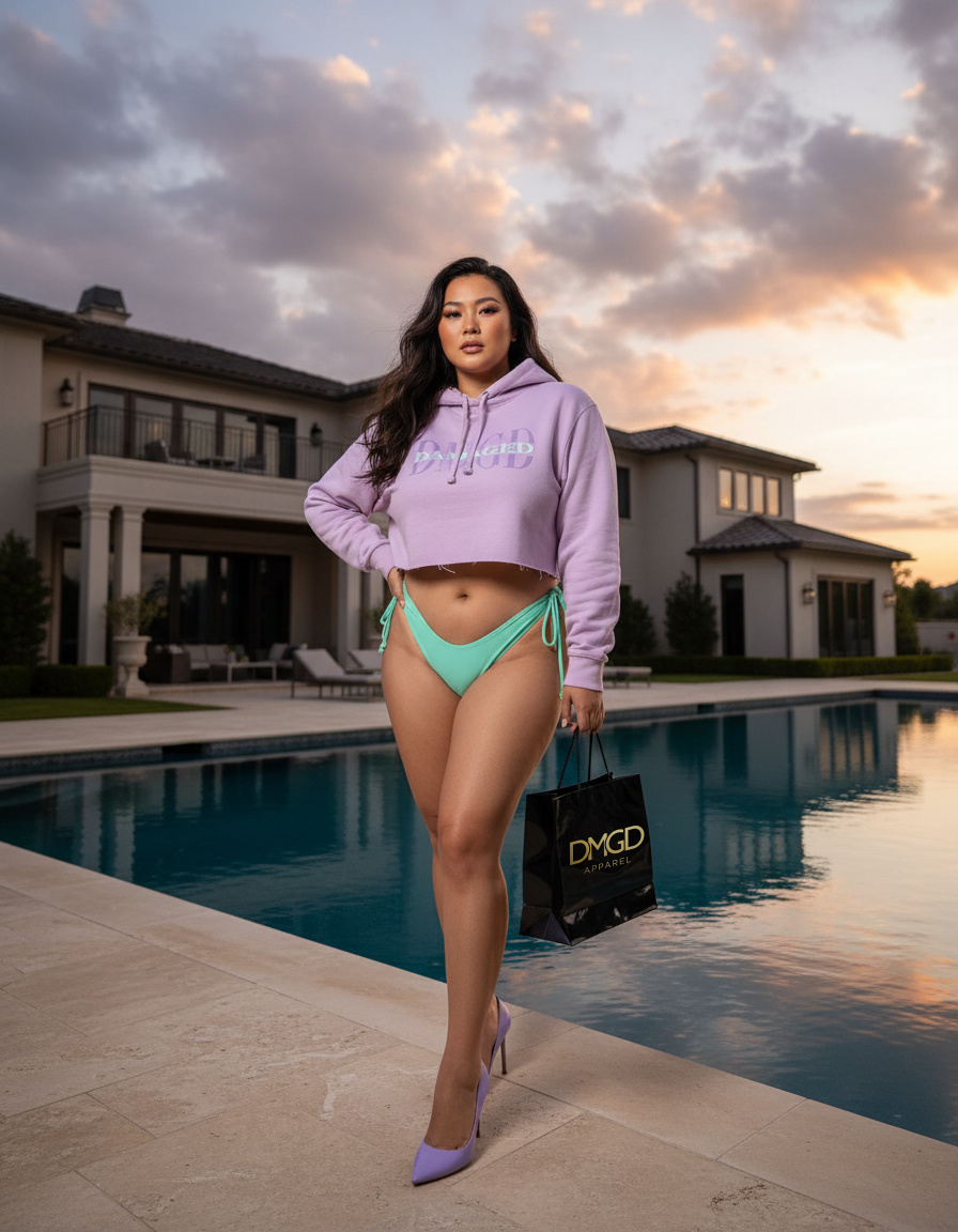 The "SOHO" Cropped Hoodie