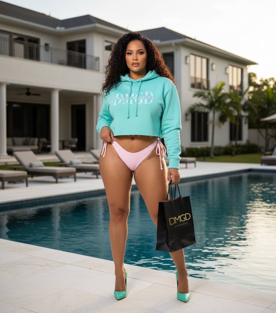 The "SOHO" Cropped Hoodie